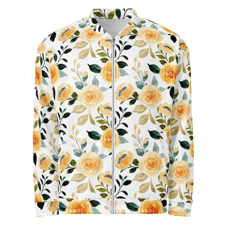 Yellow Rose Delight Bomber jacket product image (1)
