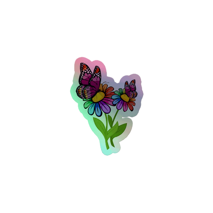 Lesbian Butterflies Sticker product image (1)