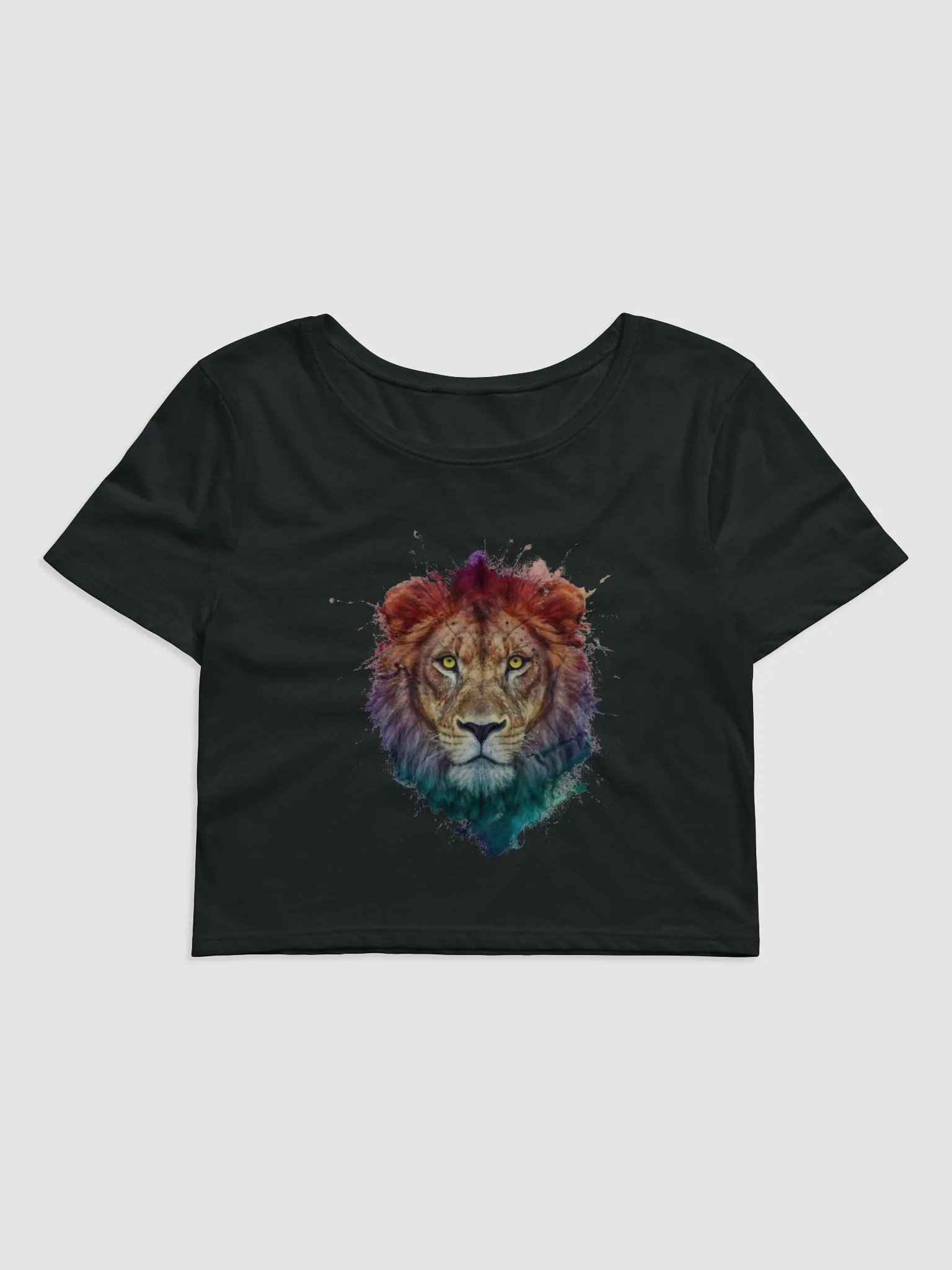 Rainbow Lion: Majestic Mane, Fiery Eyes product image (1)