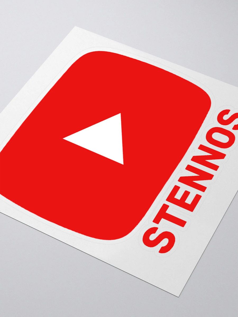 Stennos YouTube Sticker product image (3)