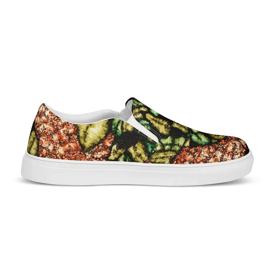 HYDRANGEAS V women's slip-on canvas shoes product image (12)