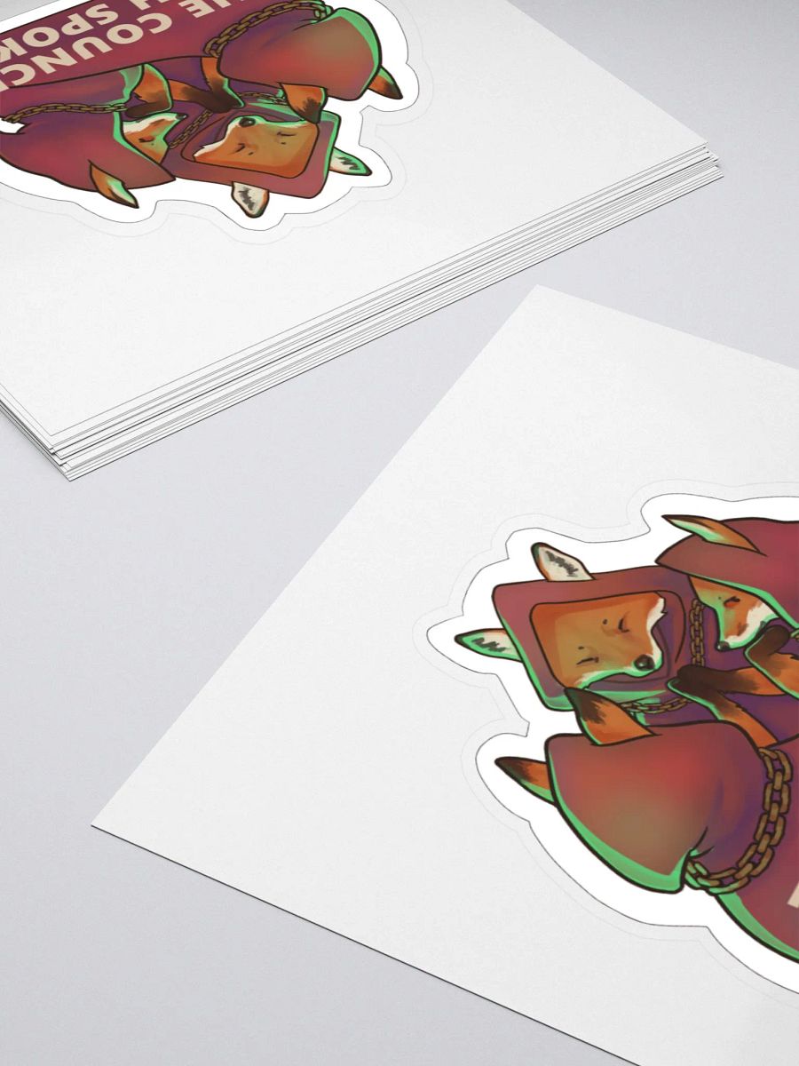The Fox Council Sticker product image (4)