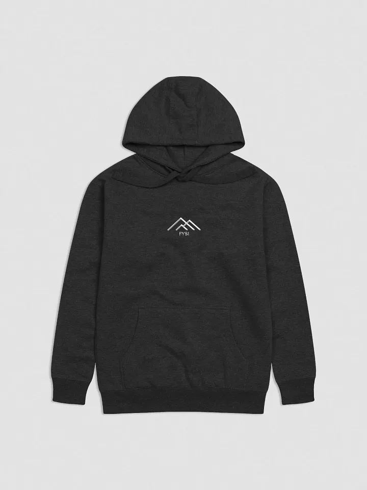 Peaks cotton heritage premium hoodie with embroidery logo. product image (1)