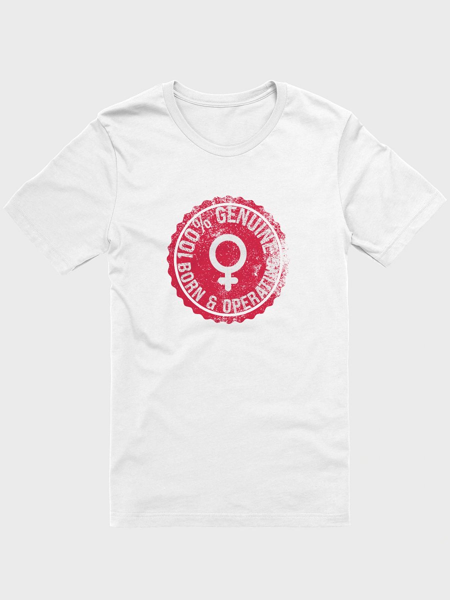 "100% Female" T-shirt - White product image (1)