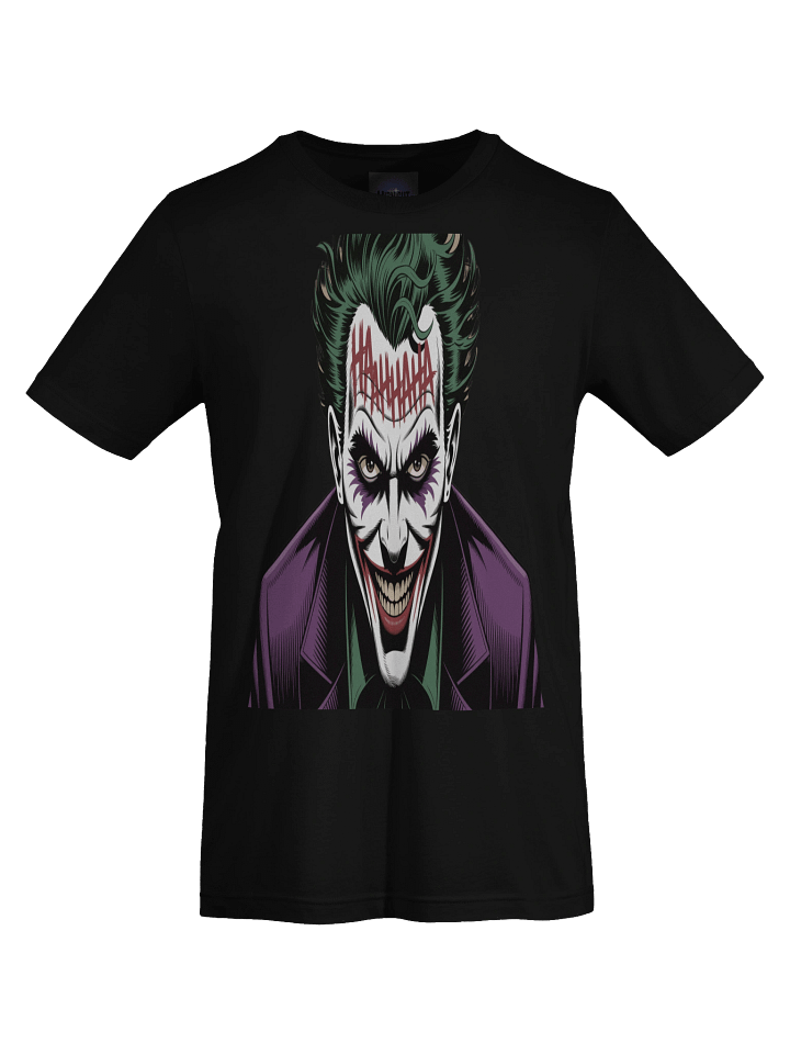 The Madcap Mirage: Joker-Inspired Graphic T-Shirt product image (1)