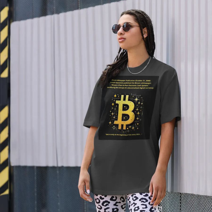 Bitcoin Whitepaper Commemorative T-Shirt product image (8)