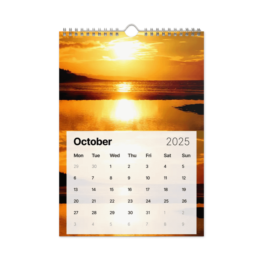 Calendar 2025 - Beautiful Sunsets product image (9)