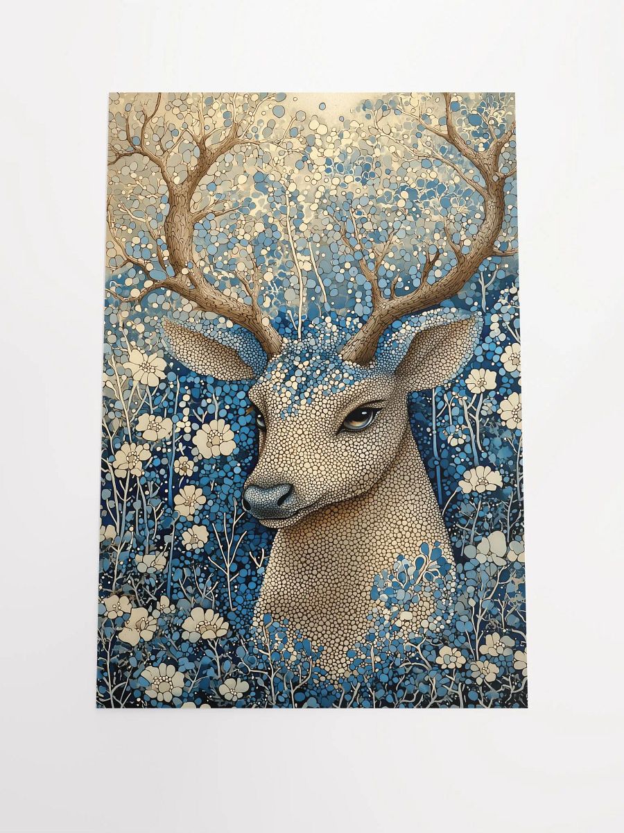 Enchanted Deer: Mystical Forest Animal Art Print product image (1)