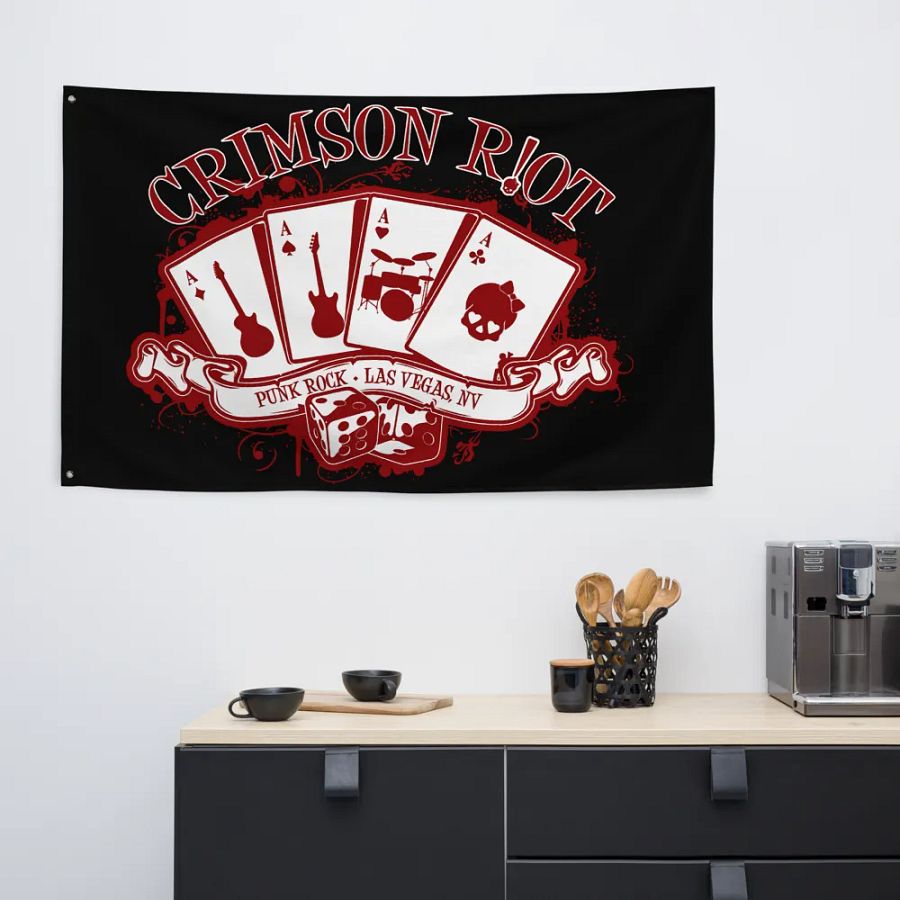 CRIMSON RIOT FLAG product image (6)