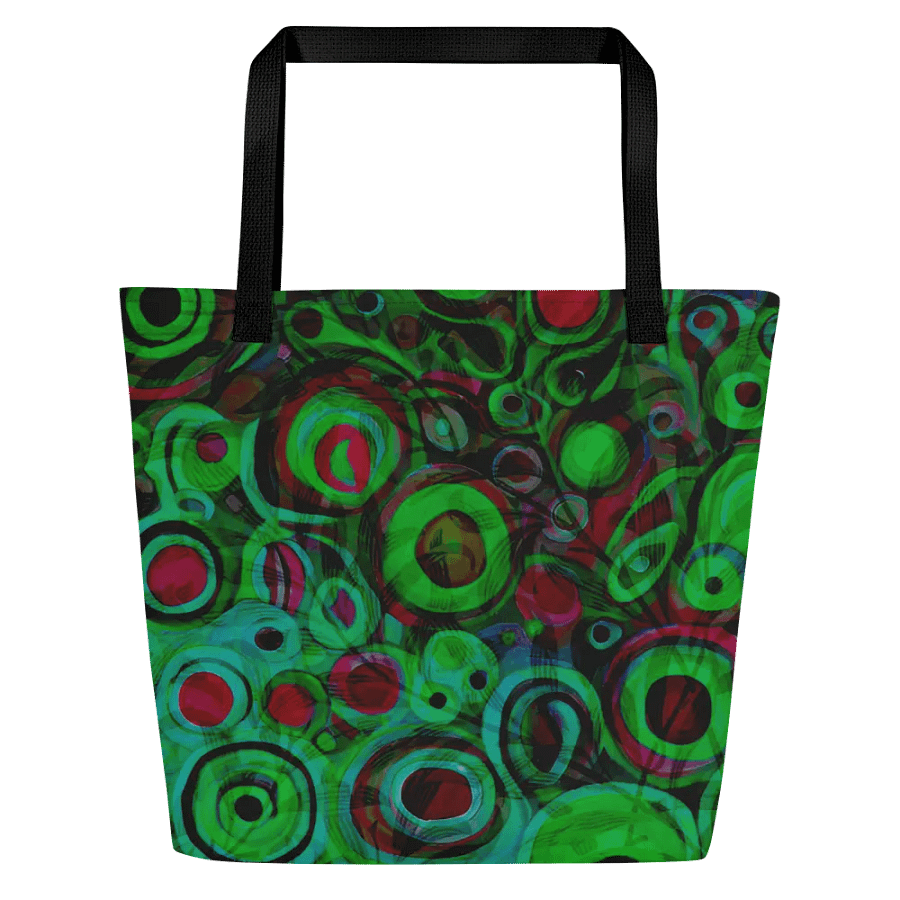 klimt inspired design all over print tote for arty men and ladies product image (1)