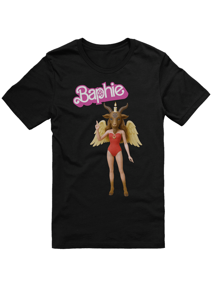 Baphie: The Darkest Doll in the Dreamhouse Parody Tee product image (1)