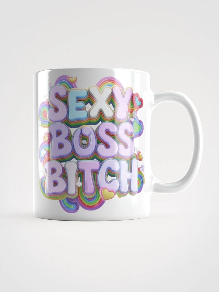 "Sexy Boss Bitch" #Statement Glossy White Mug product image (1)