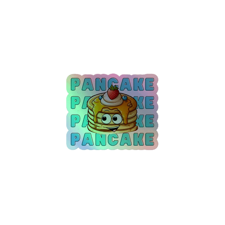 Pancake x4 - Holo Sticker product image (1)