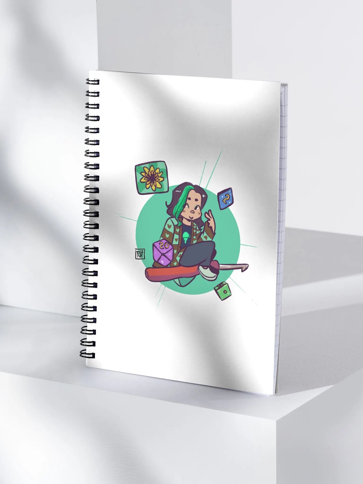 Crochetlyn Spiral Bound Notebook product image (4)
