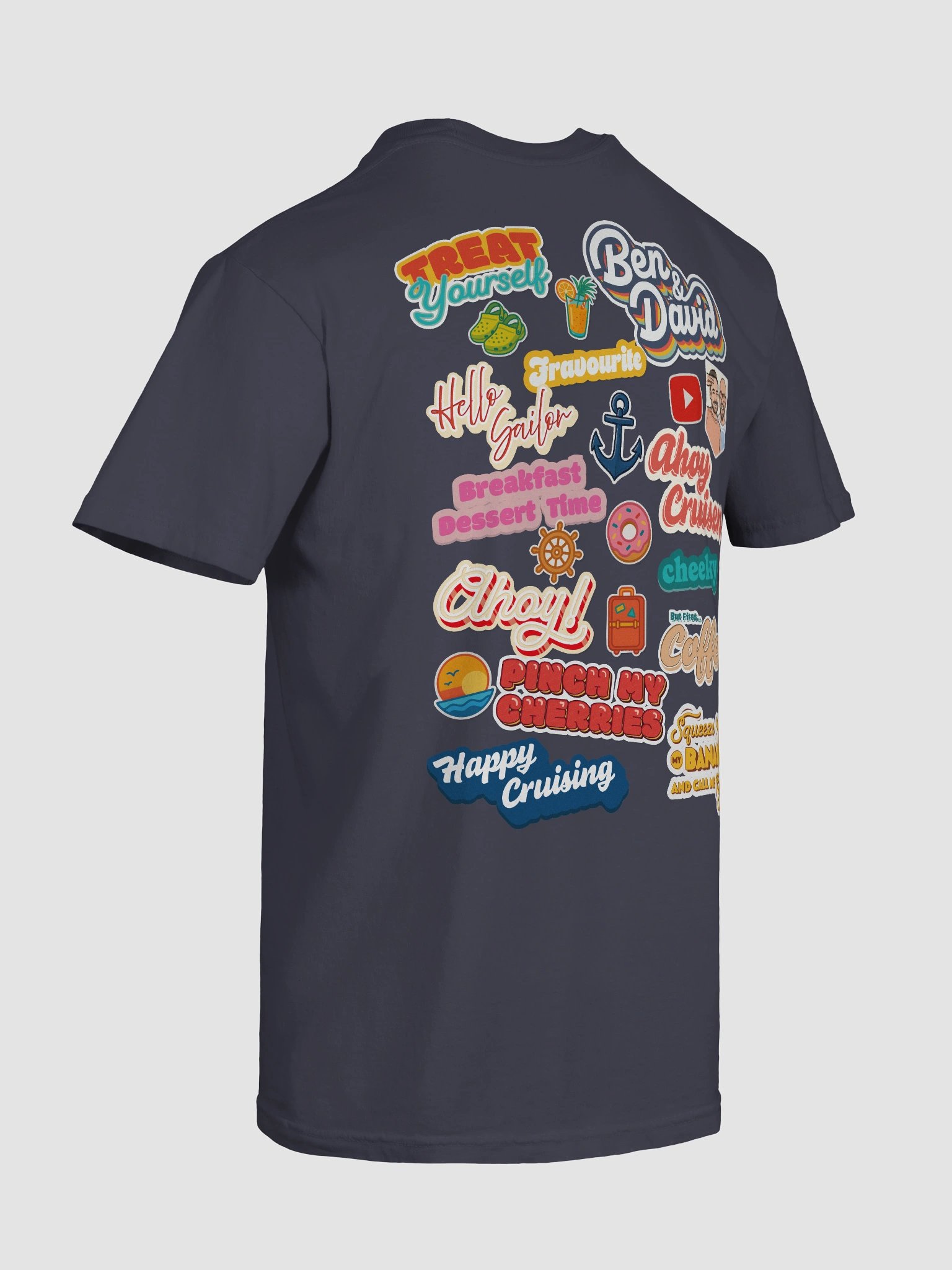 Men's Cruise With Ben & David Fun Sayings T-Shirt product image (30)