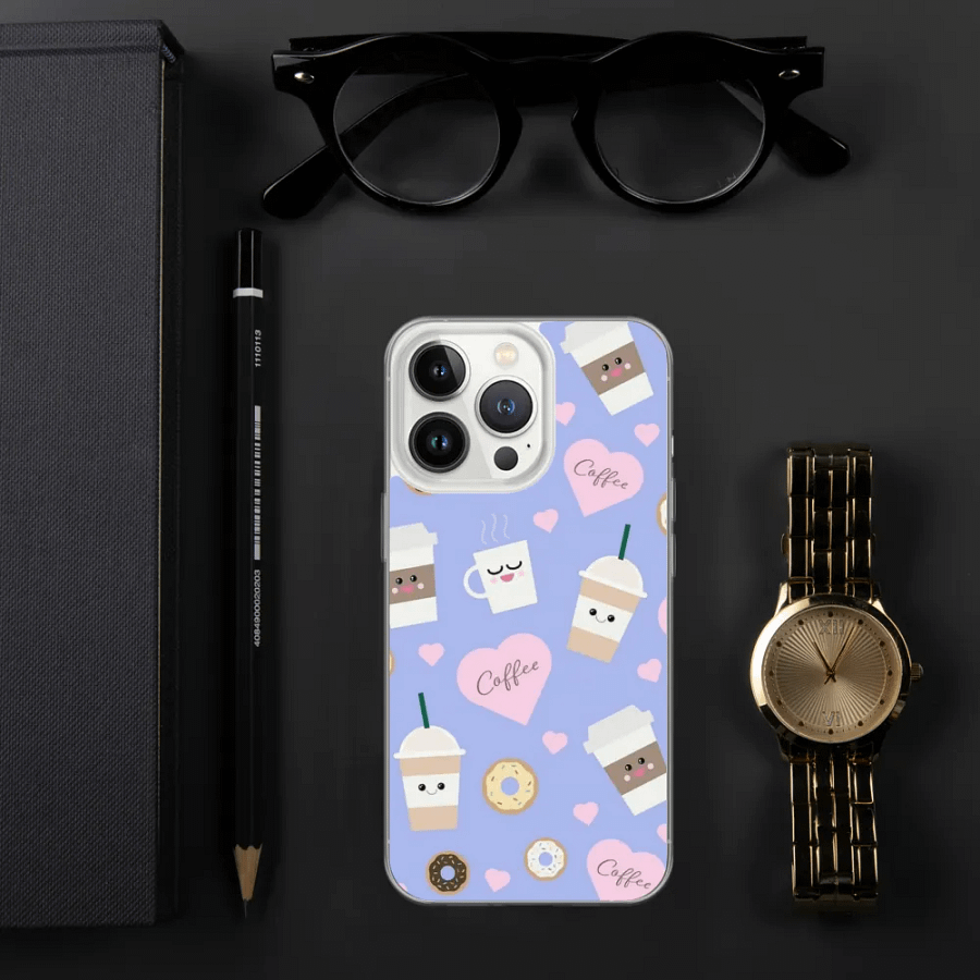 Sweet Coffee Delights iPhone Case product image (3)
