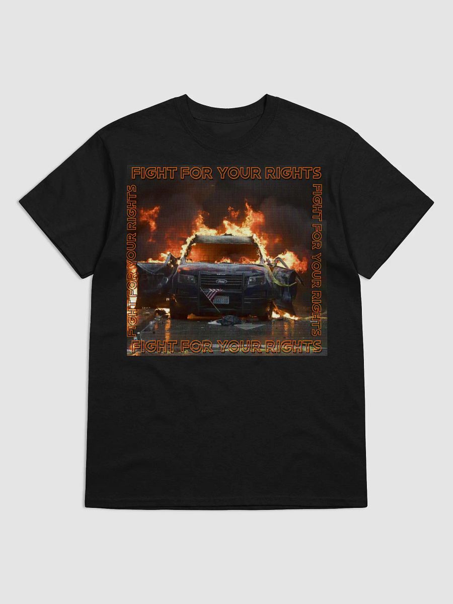 COP CAR FIRE T-Shirt product image (1)