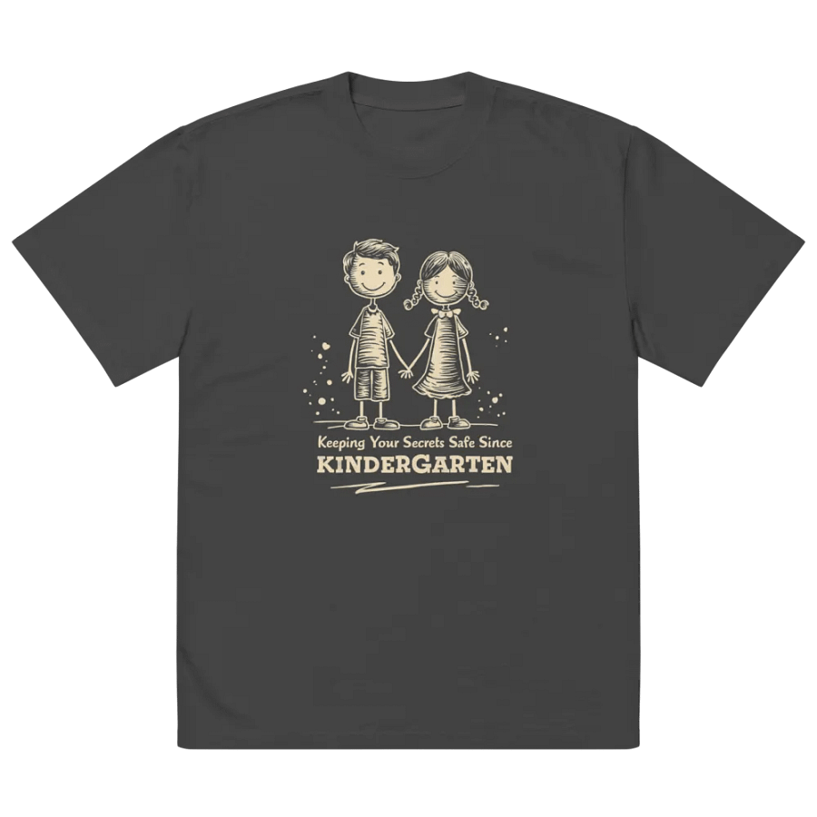 Keeping Your Secrets Safe Since Kindergarten T-Shirt – Cute Friendship Tee product image (2)