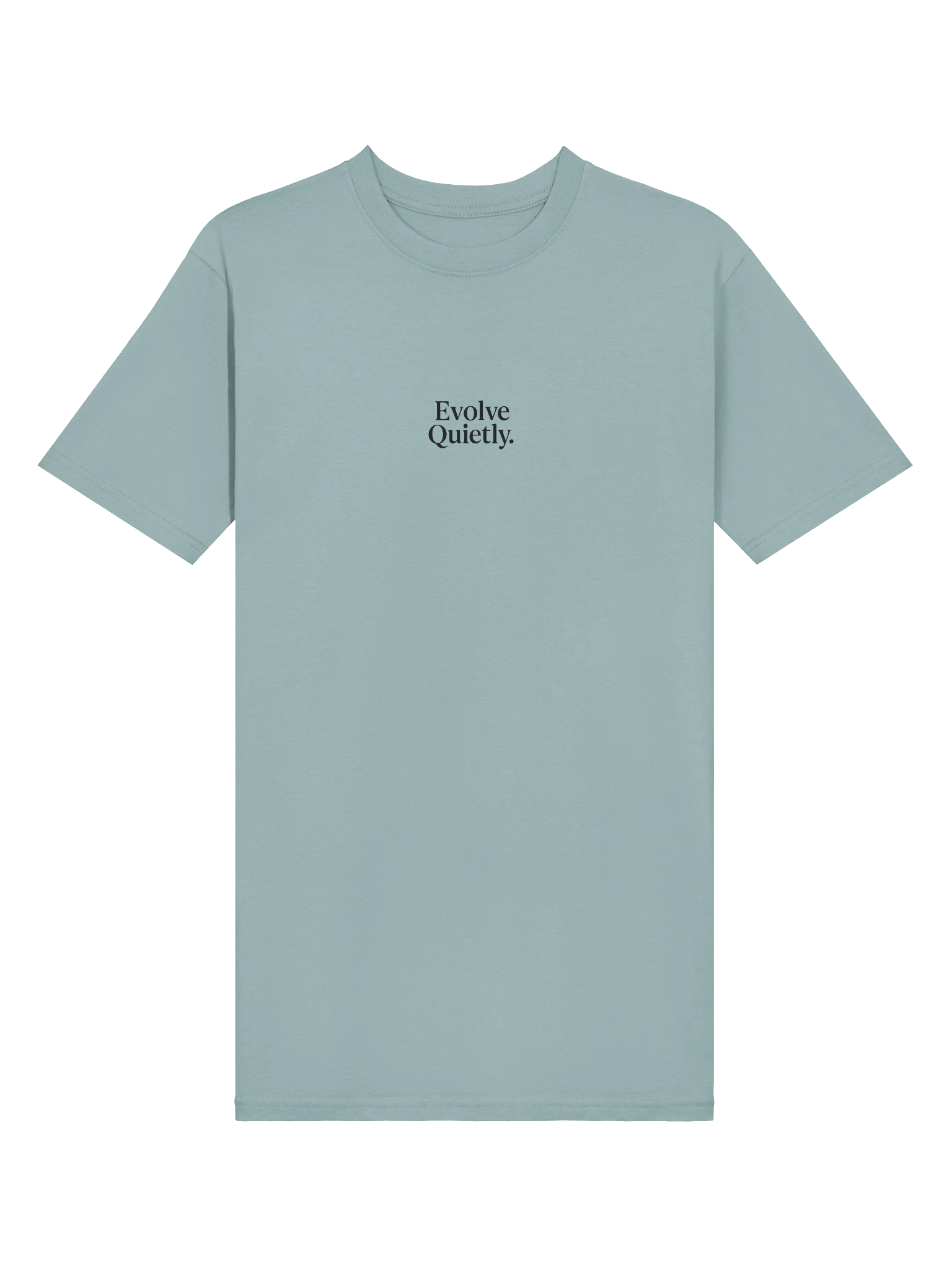 “Evolve Quietly.” Minimal Tee product image (11)