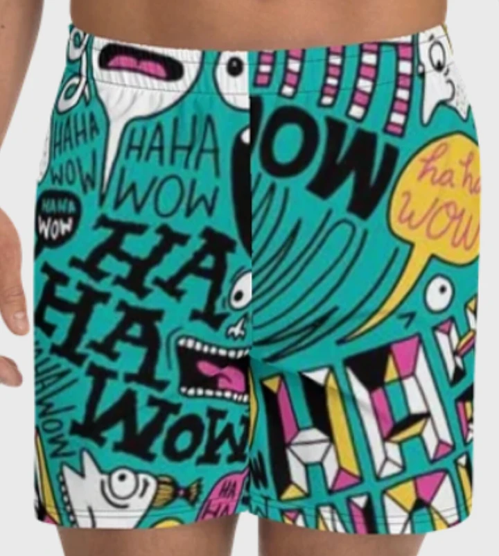 Ha Ha Wow GRAFFITI | Athletic Shorts product image (1)