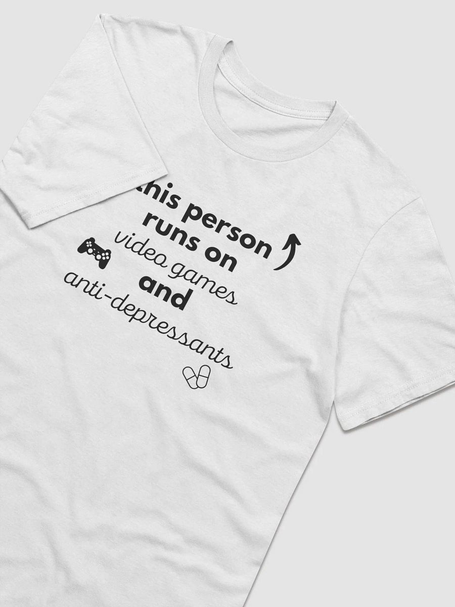 Video games & Anti-Depressants Lightweight Tee product image (5)