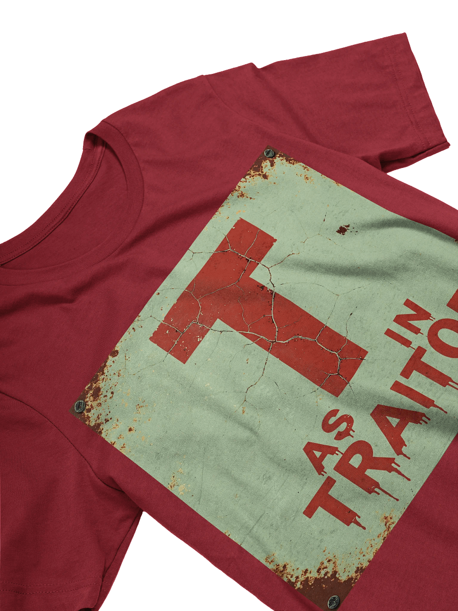 T as in traitor t-shirt product image (33)