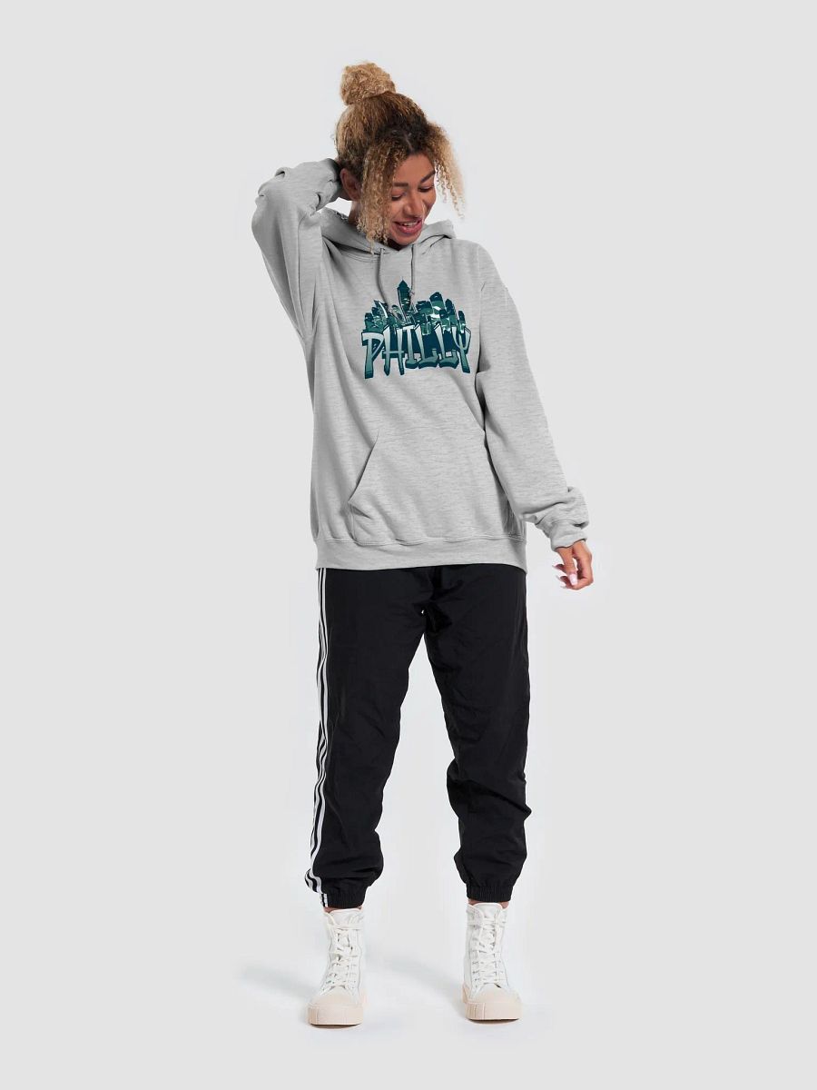 PHILLY CITYSCAPE HOODIE - GREEN product image (5)