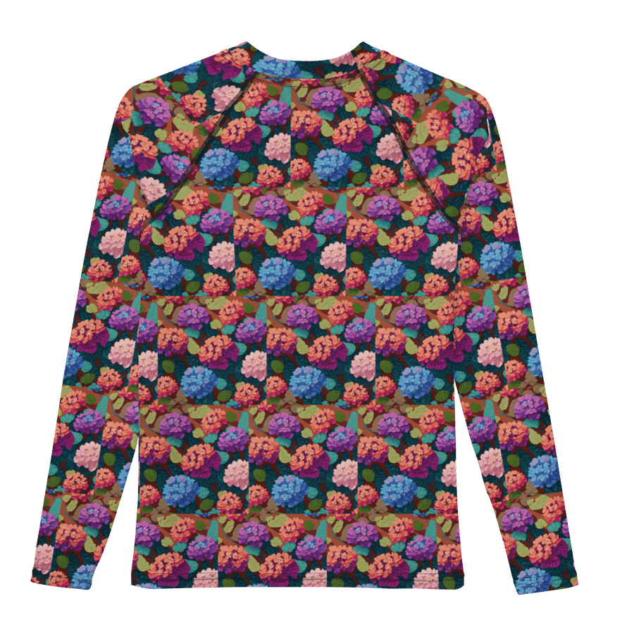 Escape the Ordinary in Vibrant Comfort: All-Over Print Rash Guard product image (6)