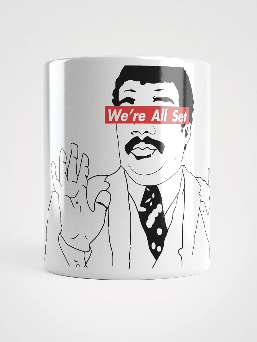 We're All Set Logo Coffee Mug White product image (1)