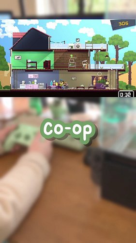 Dad's Coming was such a fun, chaotic time! 🎮 shoutout to my partner for playing with me for my recording 😅 #videogame #coopga...