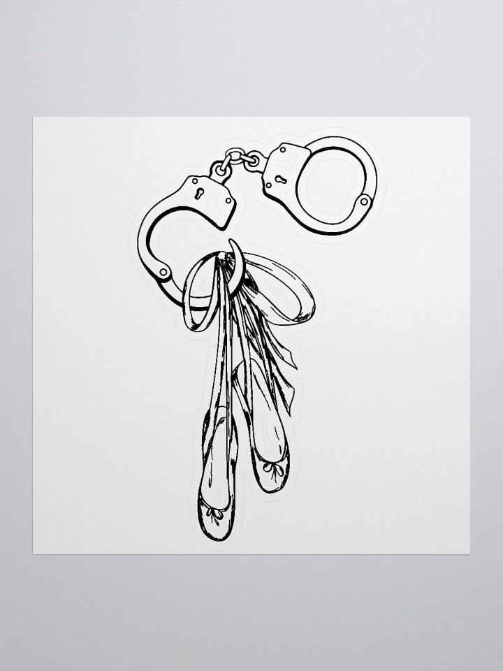 Cuffs & Ballerina Sticker product image (1)