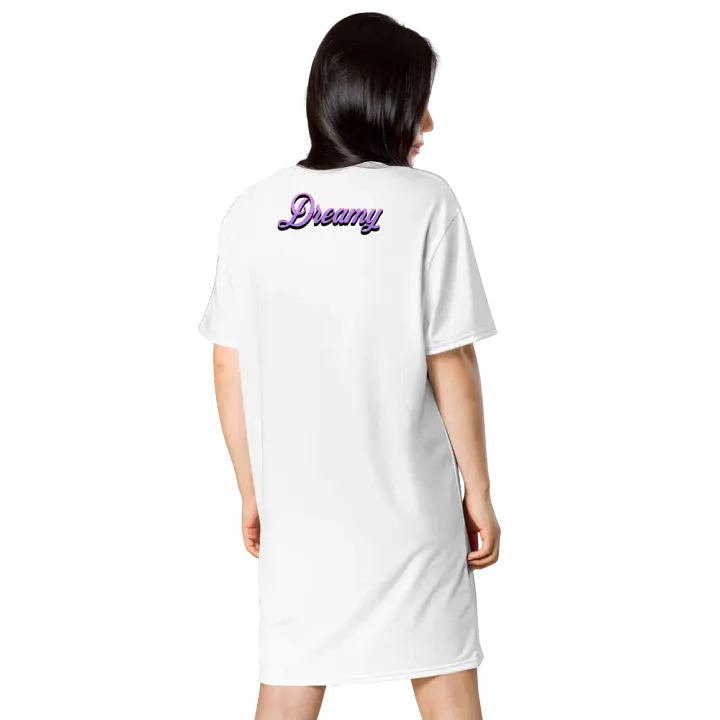 Dreamy & The Lamp All-Over Print T-Shirt Dress product image (2)