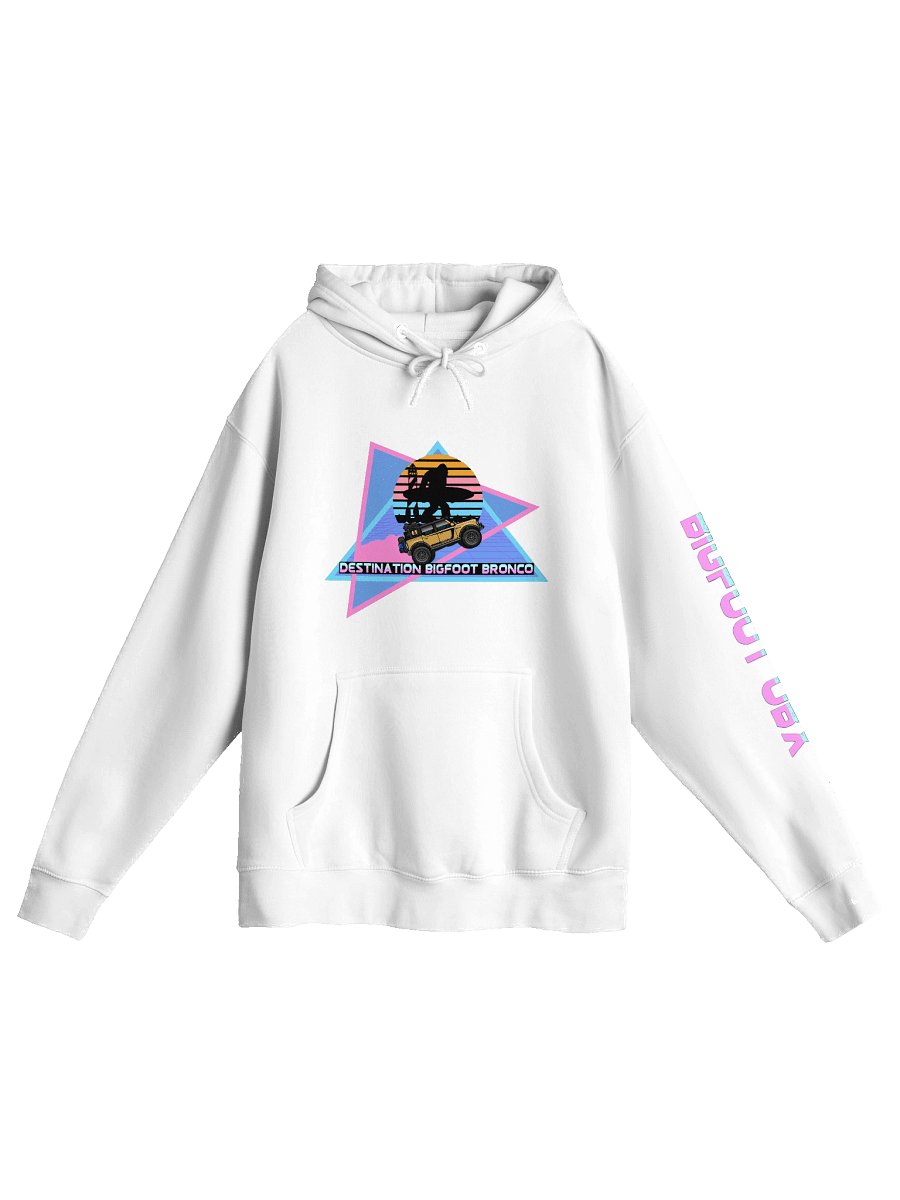 Destination Bigfoot Bronco Front JC Edition Retro-Inspired Hoodie (Multiple Colors Available) product image (43)