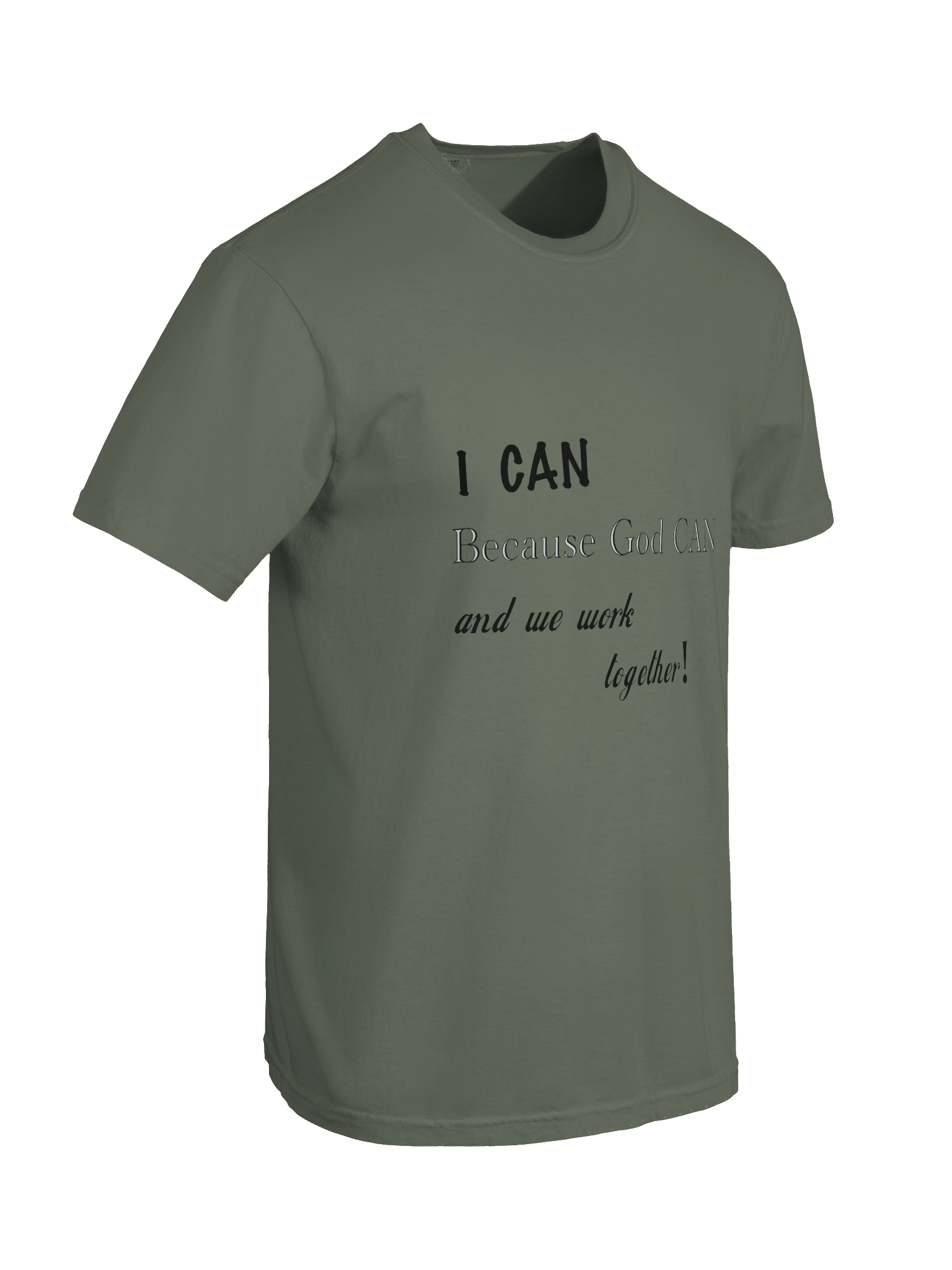 I CAN T-Shirt product image (22)