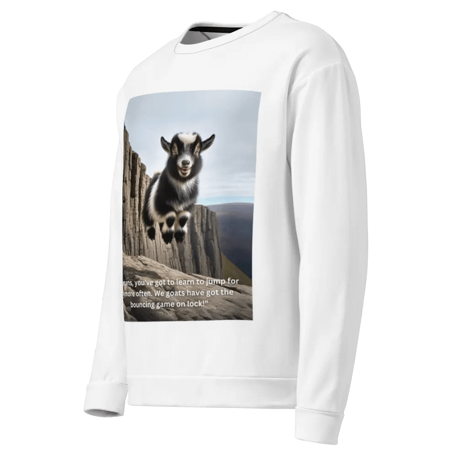 Joyful Goat's Advice Sweatshirt product image (3)