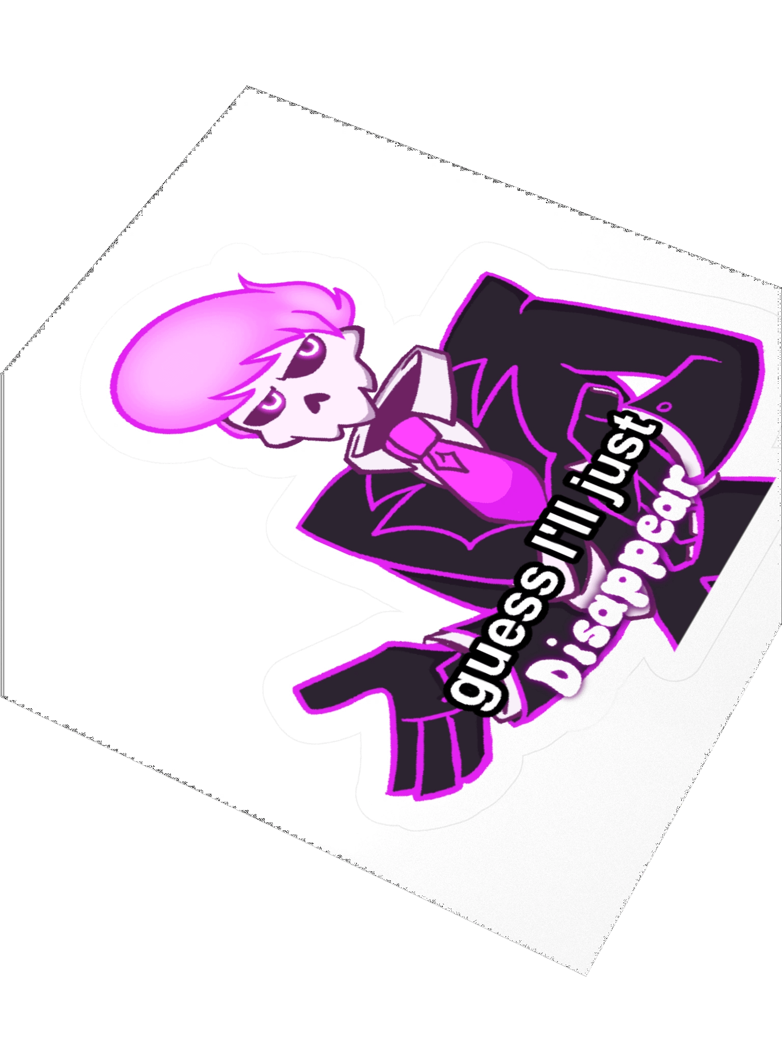 I'll Just Disappear Sticker product image (7)