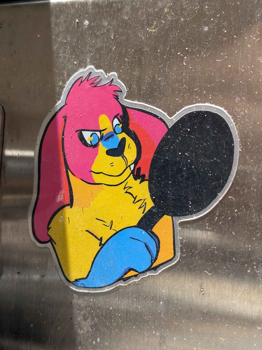 Aluminum Foil Pansexual Dog 3