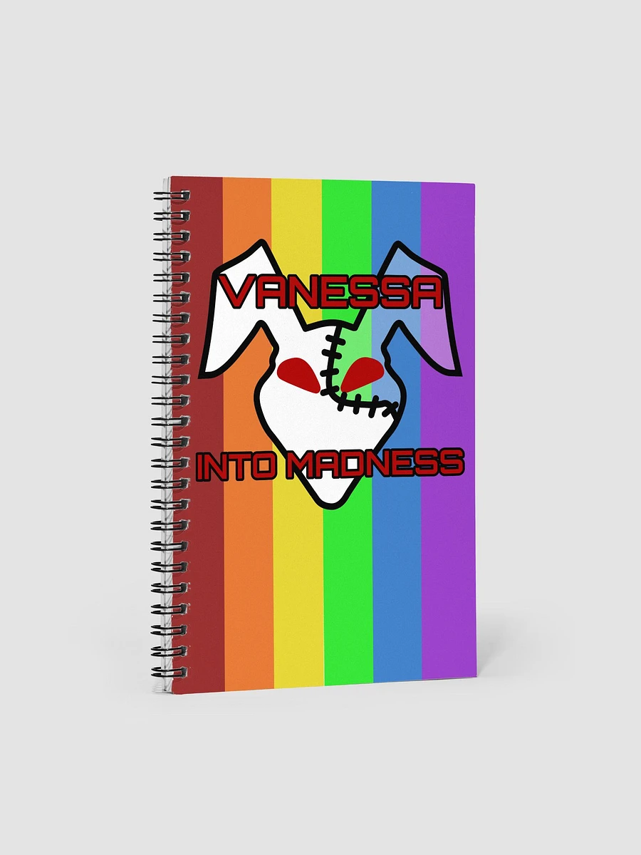 Vanessa Into Madness Rainbow Notebook product image (1)