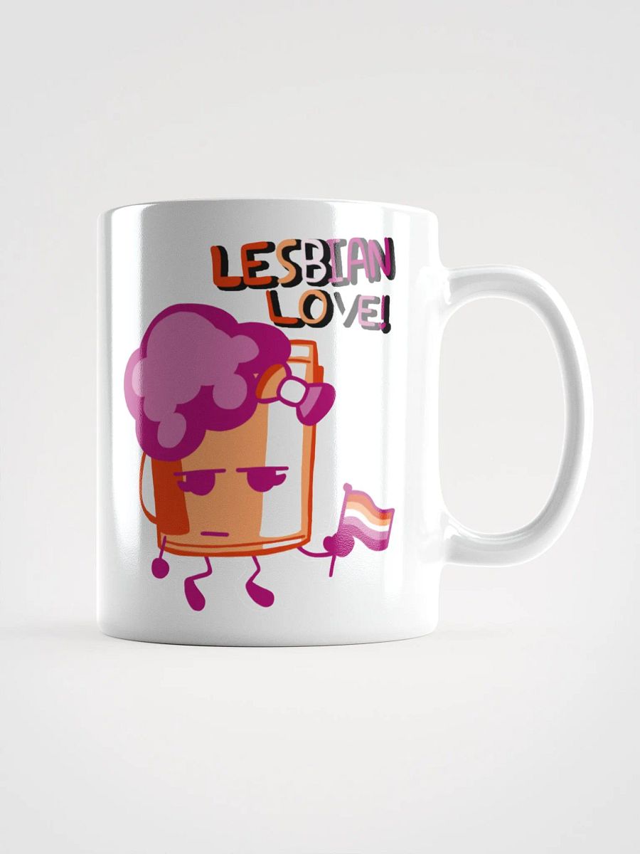 Paint Bucket Lesbian Love Glossy Mug product image (1)