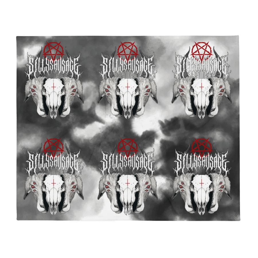 Sillysau5age Demonic Goat Blanket product image (2)