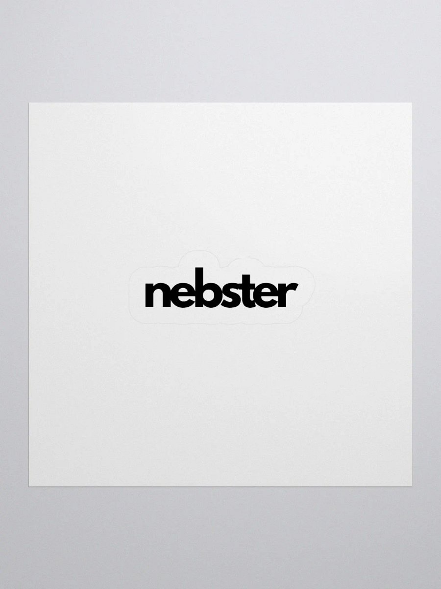 nebster sticker product image (1)