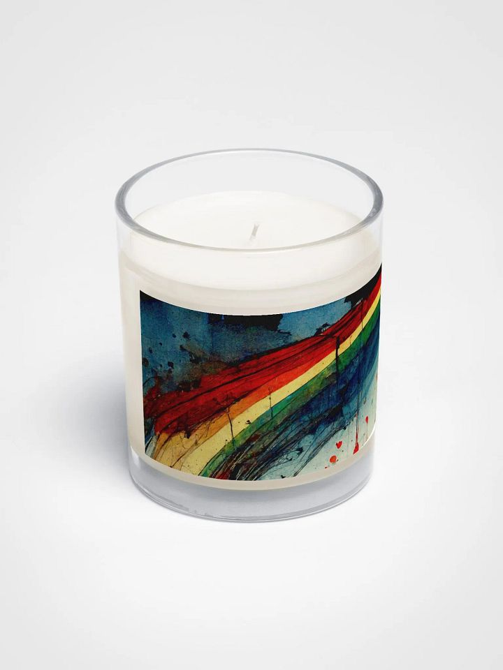 Rainbow Serenity Soy Wax Candle product image (2)