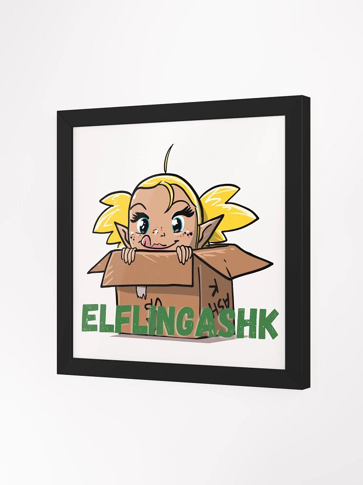 Framed Elf Poster product image (2)