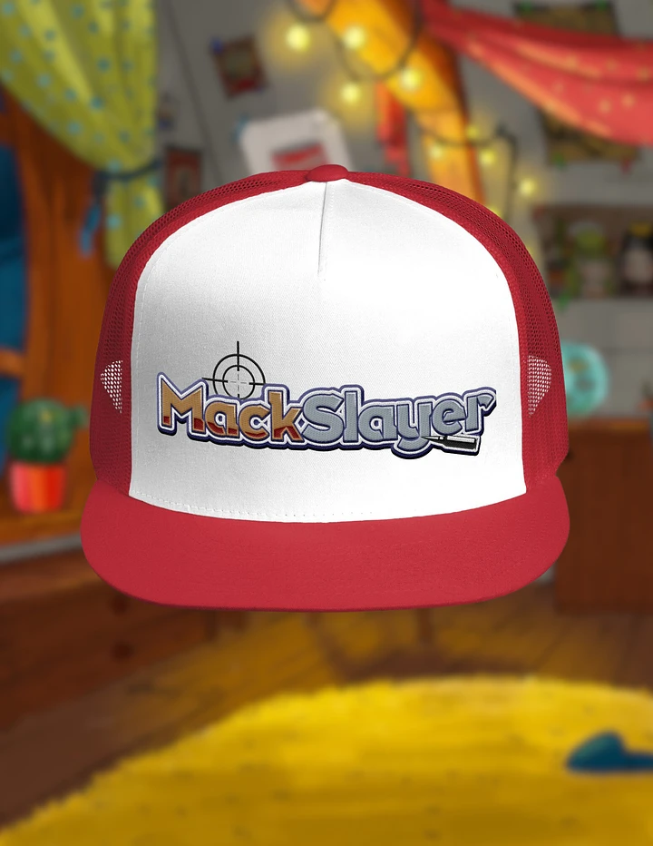 Mackslayer Bullseye Trucker Hat product image (1)