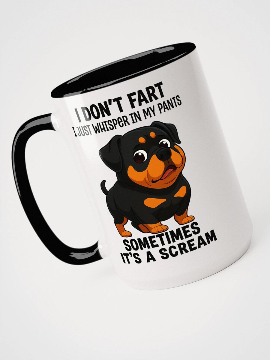 Farting Rottweiler Ceramic Mug product image (4)
