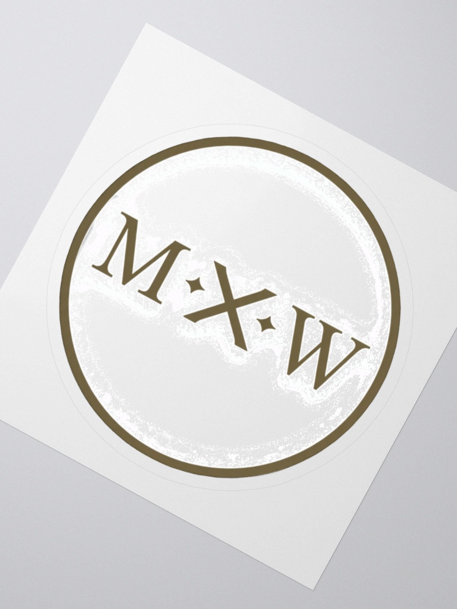 Morning Word Logo Sticker product image (2)