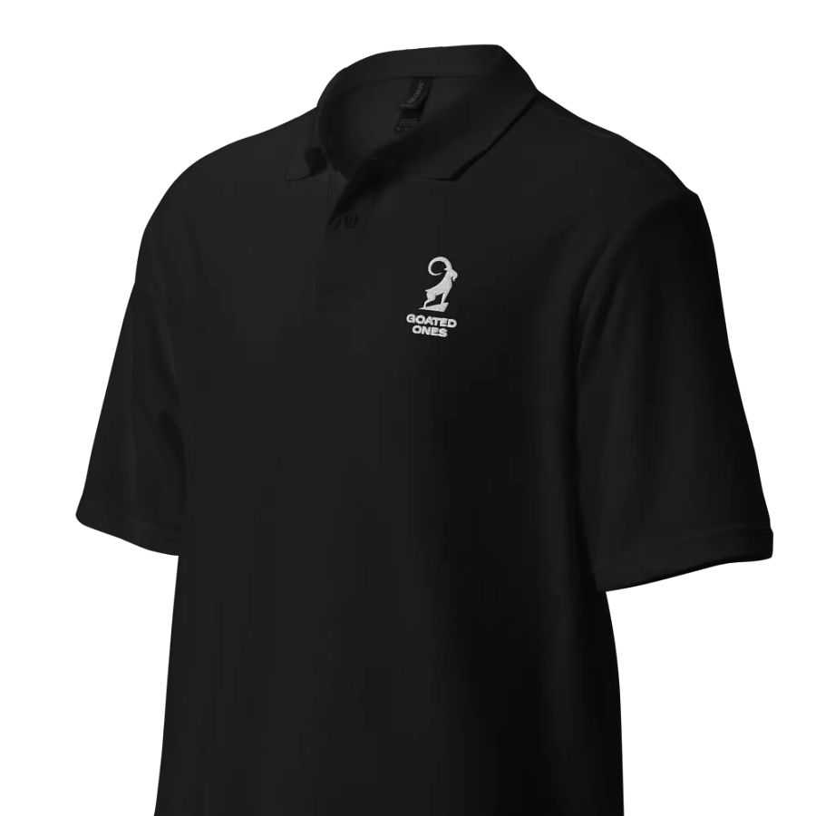 Goated Logo Polo - White product image (3)