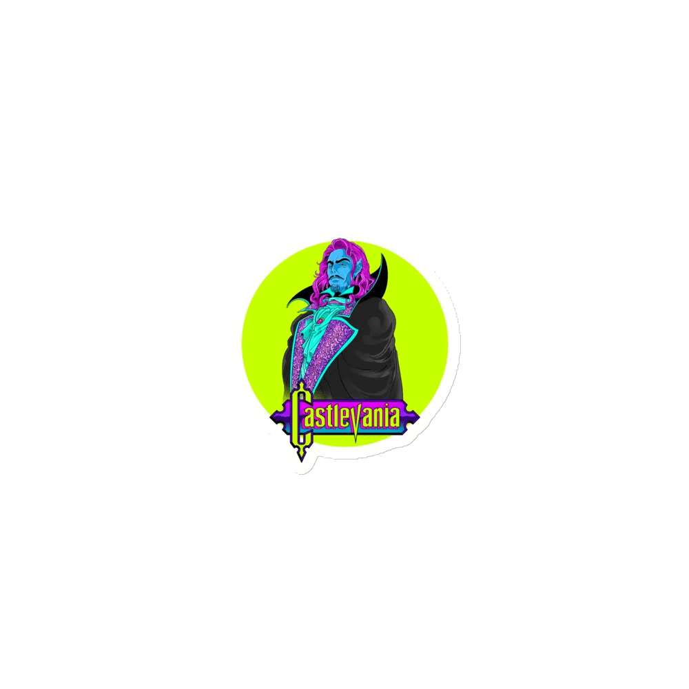 Castlevania Neon Tribute Magnet product image (1)
