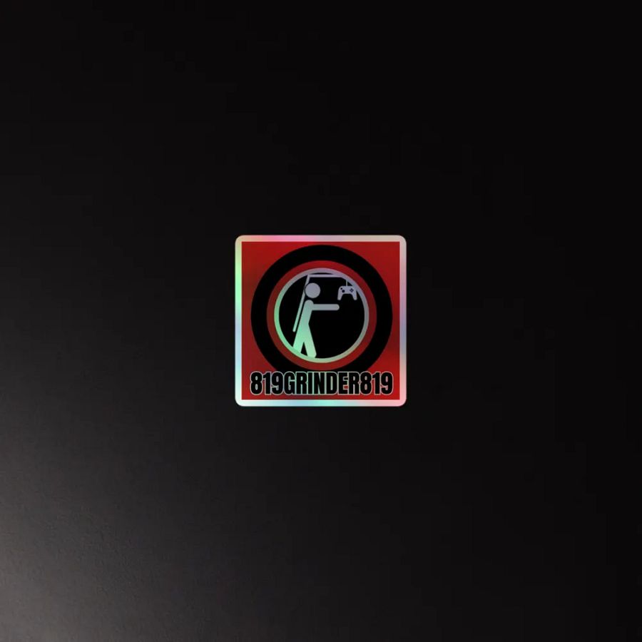 819GRINDER819 Holographic Gaming Sticker Set product image (4)