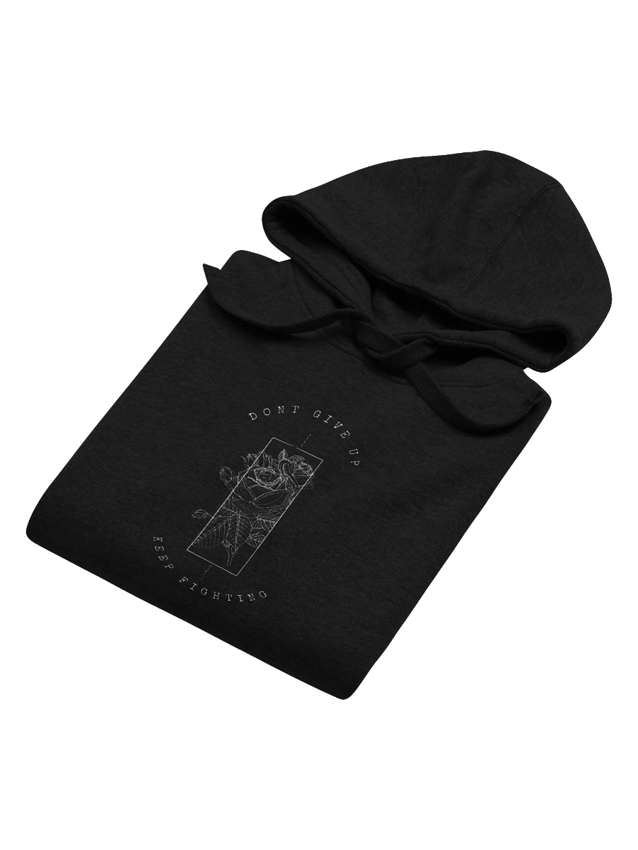 Monochromatic Rose Tattoo Unisex Hoodie product image (6)